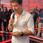 Ele encerrou o discurso com uma mensagem de gratidão e esperança. (Foto: Instagram)