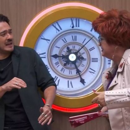A atriz Nany People também causou na casa com sua irreverência. (Foto Divulgação)