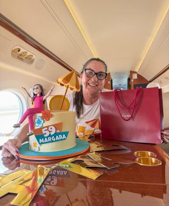 A comemoração reforça o sucesso de Virginia como influenciadora. (Foto: Instagram)