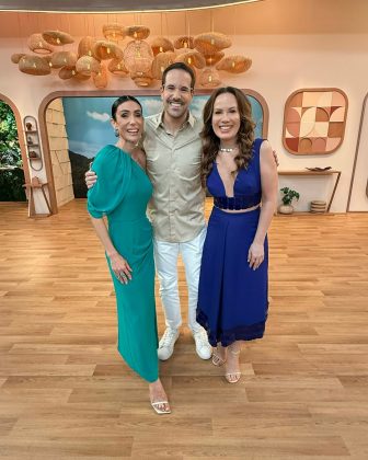 Durante esse tempo, o matutino comandado por Michelle Barros, Paulo Mathias e Regina Volpato foi protagonista de vários momentos que geraram grande repercussão nas redes sociais — tanto divertindo o público quanto causando constrangimentos.(Foto Instagram)