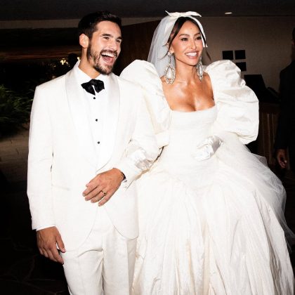 A apresentadora viajou acompanhada do marido e da filha. (Foto: Instagram)