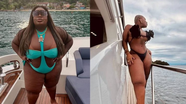 Jojo Todynho choca com antes e depois do corpo e assume: "Não estou satisfeita" (Foto: Instagram)