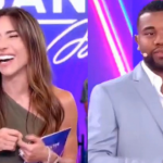 Davi se assusta com brincadeira de Patricia Abravanel. (Foto: Reprodução)
