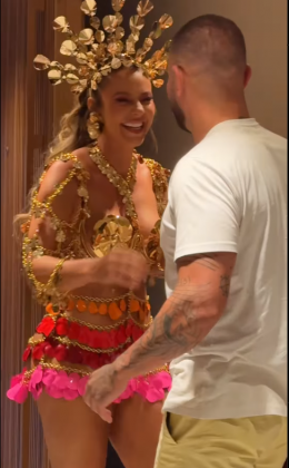 Neste último sábado (26), Paolla Oliveira fez uma bela homenagem de aniversário do namorado, Diogo Nogueira, que completou 44 anos, e recebeu muito carinho nas redes sociais da atriz (Foto: Instagram)