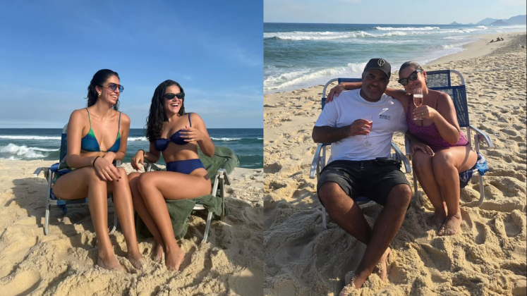 Maisa curte dia de folga com os pais e amiga no Rio: "A vida é melhor com vocês" (Foto: Instagram)