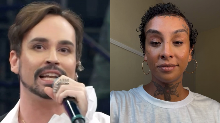Johnny Hooker manda mensagem para Linn da Quebrada no Altas Horas: "A gente te ama" (Foto: Instagram)