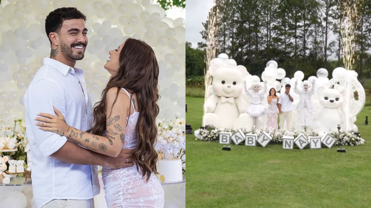 Nathalia Valente e Yuri Meirelles revelam sexo do primeiro filho: "Estamos te esperando com muito amor" (Foto: Instagram)