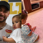 Neymar Jr. mostra filhas brincando juntas pela primeira vez e nega afastamento da caçula (Foto: Instagram)