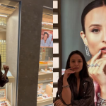 "Nunca pensei que chegaria tão longe", diz Larissa Manoela ao ver rosto estampado em loja de shopping (Foto: Instagram)
