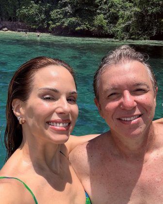 Ana Furtado relembra viagem romântica com Boninho: "Final de semana muito especial no paraíso" (Foto: Instagram)