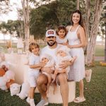 Biah Rodrigues celebra nove meses dos gêmeos com festa temática: "9 meses que a nossa família cresceu" (Foto: Instagram)