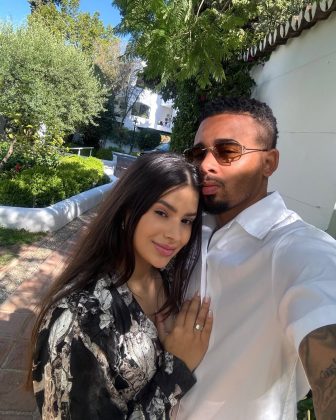 Raiane se declara a Gabriel Jesus: "Melhor companheiro e pai". (Foto: Instagram)