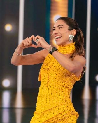 Patricia Abravanel tem reação surpreendente ao chegar no Troféu Imprensa (Foto: Instagram)