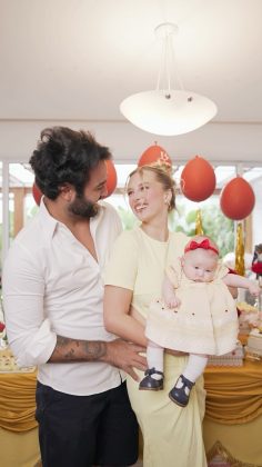Duda Reis celebra três meses da filha Aurora com festa inspirada em 'A Bela e a Fera' (Foto: Instagram)