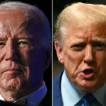 Trump culpa Joe Biden por queda no PIB. (Foto: Reprodução O Globo)