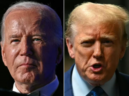 Trump culpa Joe Biden por queda no PIB. (Foto: Reprodução O Globo)