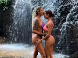 Brunna comemora 8 anos ao lado de Ludmilla. (Foto: instagram)