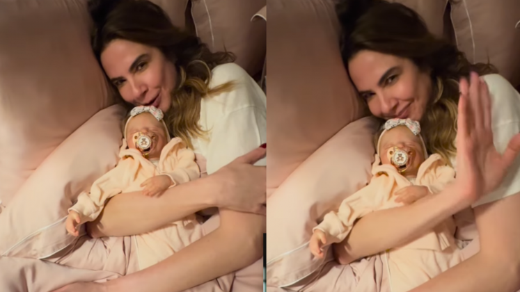 Luciana Gimenez se impressiona com 'parto' de bebê reborn e leva boneca para casa: "Vai dormir comigo" (Foto: Instagram)