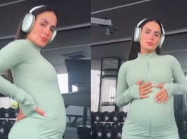 Carol Peixinho exibe barriguinha de grávida durante treino e encanta seguidores: “Na minha melhor fase” (Foto: Instagram)