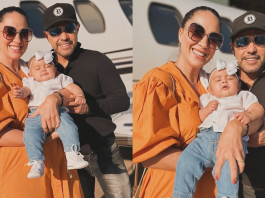 Zezé Di Camargo leva esposa e filha bebê em turnê: “Minhas duas princesas estão comigo” (Foto Instagram)