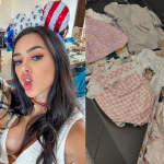 Bruna Biancardi economiza no enxoval da filha Mel e reutiliza roupas de Mavie (Foto: Instagram)