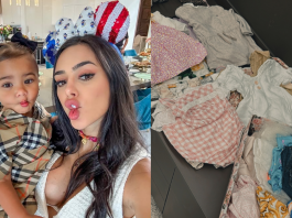 Bruna Biancardi economiza no enxoval da filha Mel e reutiliza roupas de Mavie (Foto: Instagram)