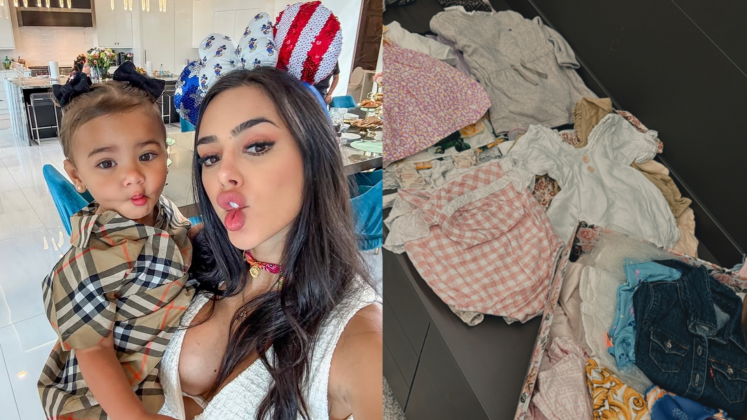 Bruna Biancardi economiza no enxoval da filha Mel e reutiliza roupas de Mavie (Foto: Instagram)