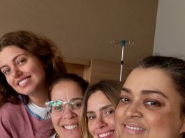 Carolina Dieckmann visita Preta Gil no hospital e faz declaração: "Te amo infinito" (Foto: Instagram)