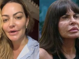 Gretchen é desmentida após acusação de relação íntima no 'Power Couple Brasil' (Foto: Instagram/PlayPlus)