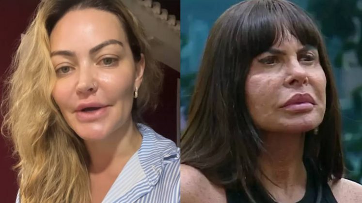 Gretchen é desmentida após acusação de relação íntima no 'Power Couple Brasil' (Foto: Instagram/PlayPlus)