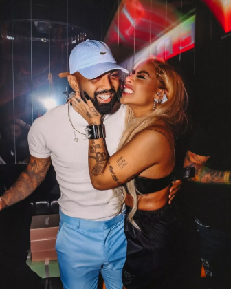 Gabigol e Rafaella Santos levantam rumores de novo término após apagarem fotos (Foto: Instagram)