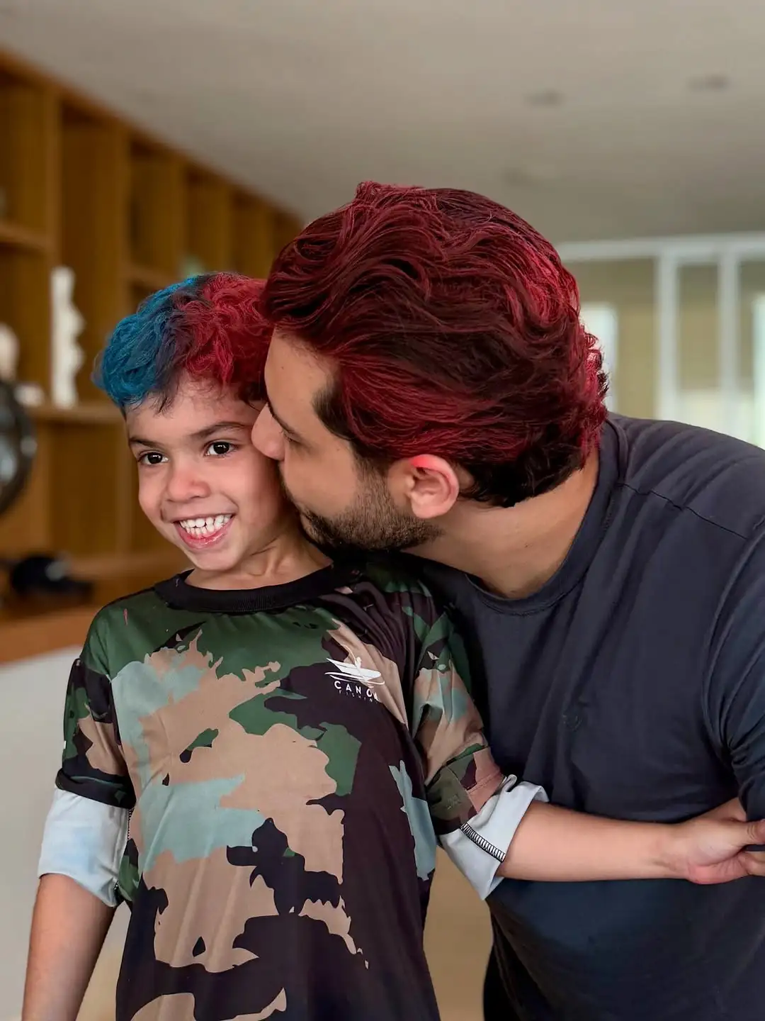 Murilo Huff compartilhou detalhes inéditos sobre a doença do filho, Leo, de 5 anos, fruto do relacionamento com a cantora Marília Mendonça (1995-2021), que foi diagnosticado com diabetes tipo 1, em 2022. (Foto: Instagram)