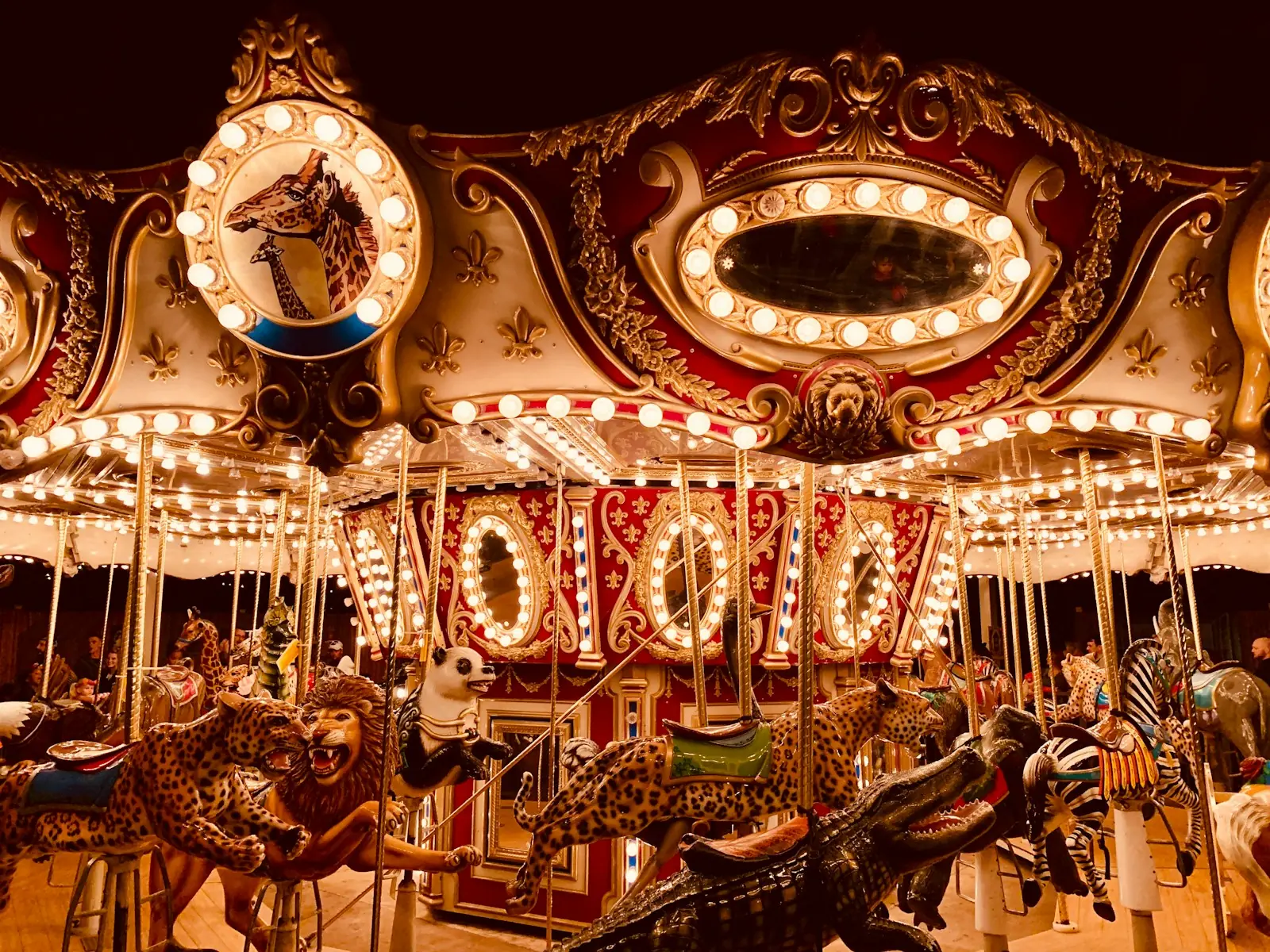 Circo usa luzes e projeções para substituir bichos de verdade. (Créditos: Unsplash / Eric Tompkins)