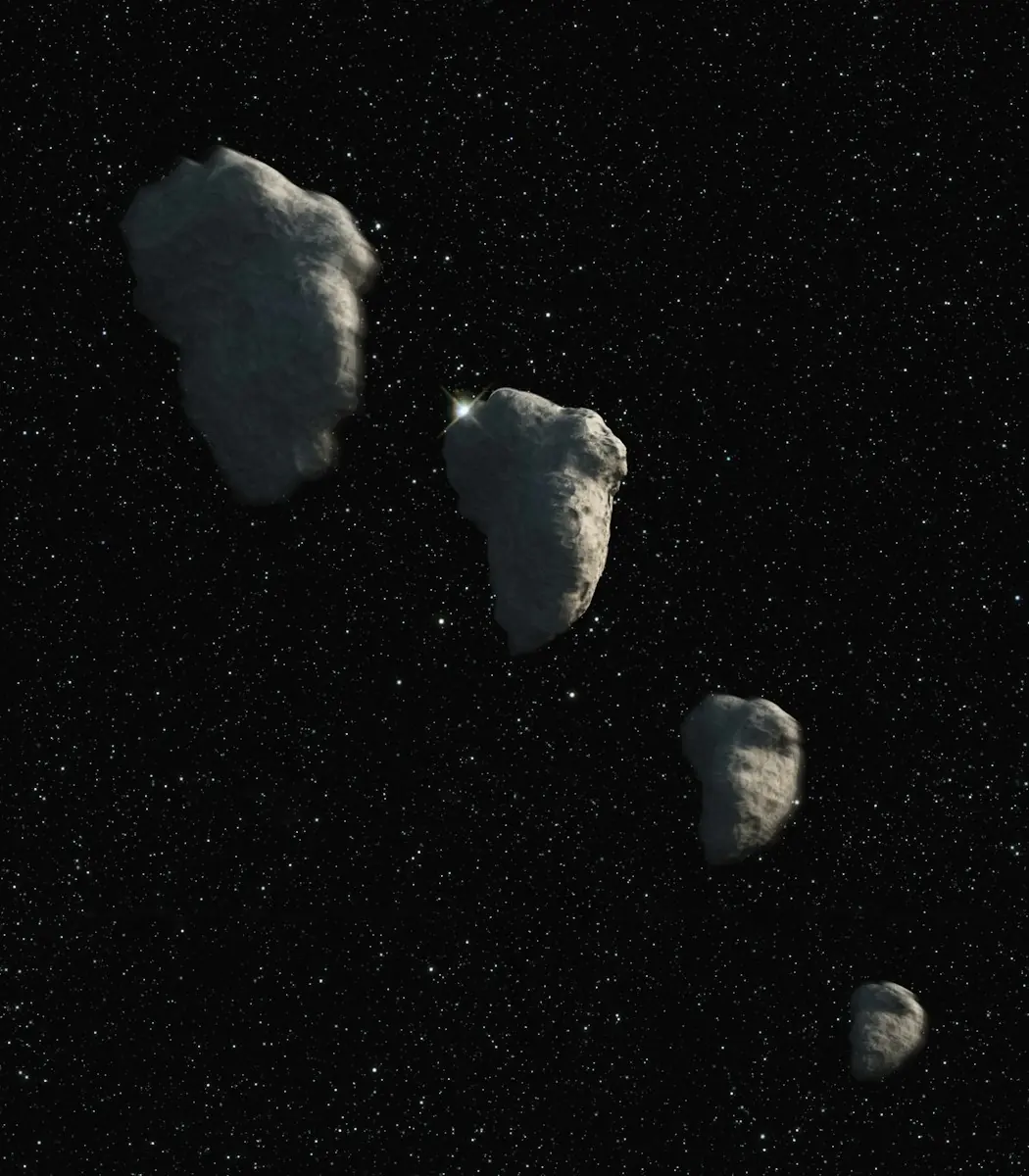 Possibilidade de colisão com a Terra não é descartada no futuro. (Créditos: Unsplash / NASA Hubble Space Telescope)