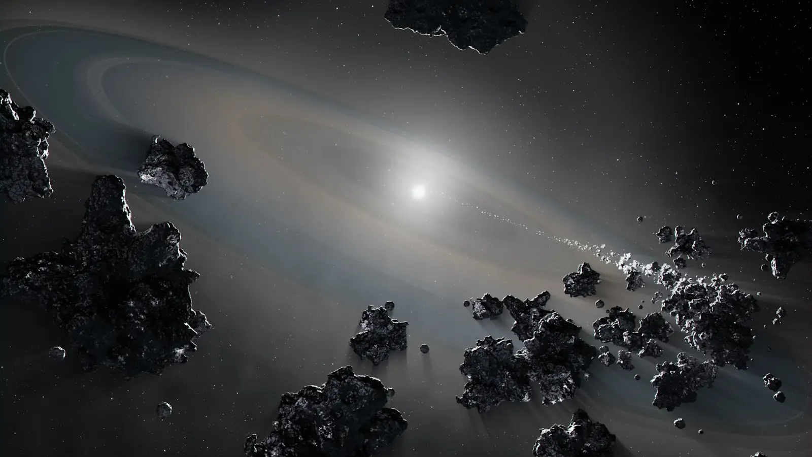 2022 AP7 pode ter potencial para causar destruição global, alertam pesquisadores. (Créditos: Unsplash / NASA Hubble Space Telescope)
