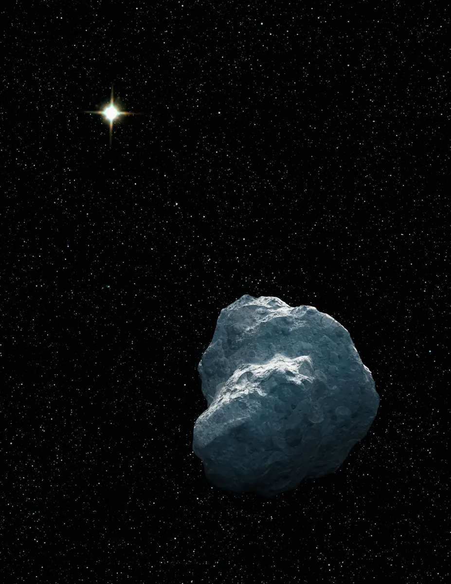 Asteroides como esses só podem ser vistos ao amanhecer ou entardecer. (Créditos: Unsplash / NASA Hubble Space Telescope)