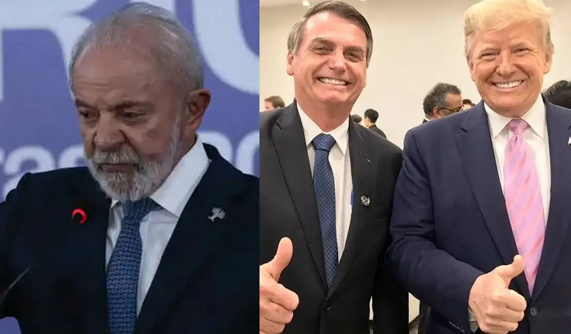 Lula rebate Trump após afirmar perseguição a Bolsonaro: "Dê palpite na sua vida" (Foto: Agência Brasil/Instagram)