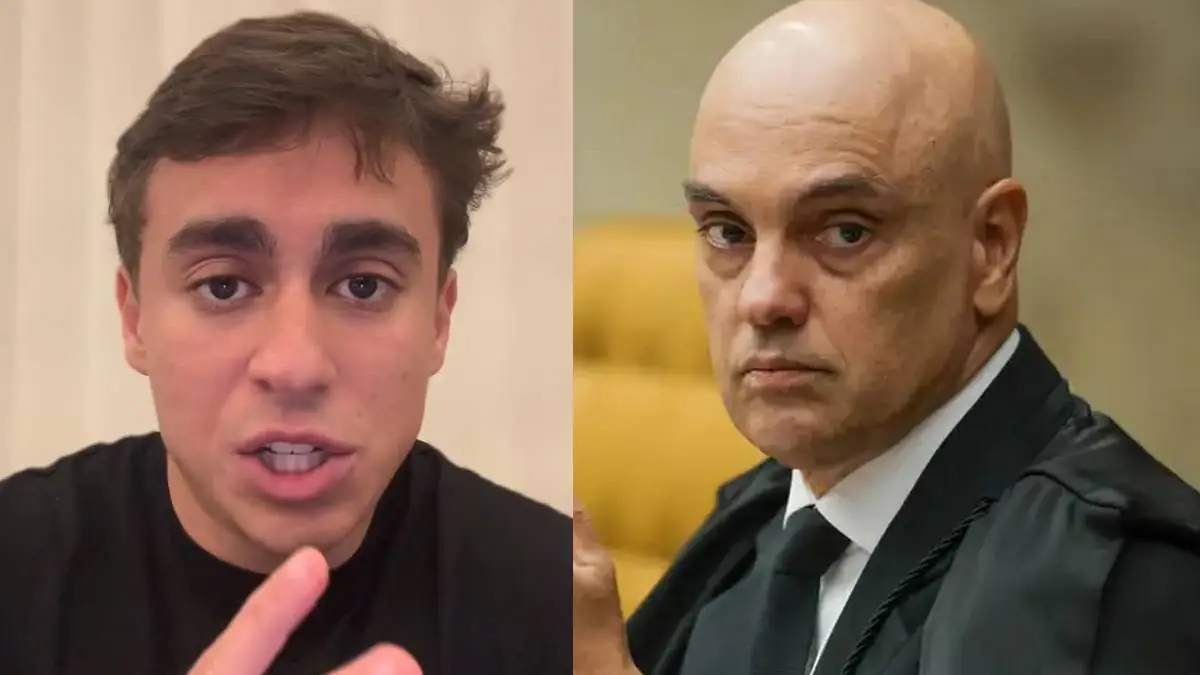 Nikolas Ferreira fala sobre campanha para impeachment de Moraes: "Brasil precisa de equilíbrio" (Foto: Instagram/Agência Brasil)
