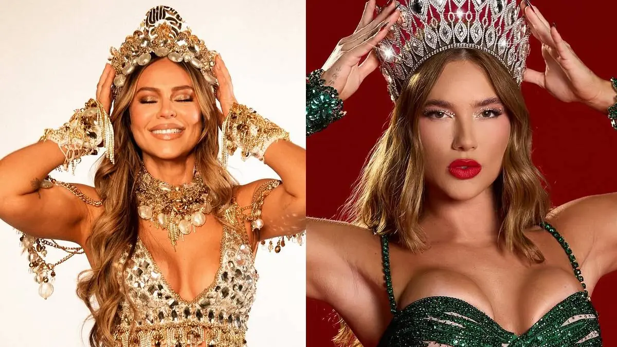 Paolla Oliveira fala sobre transição para Virginia Fonseca como rainha de bateria da Grande Rio (Foto: Instagram)