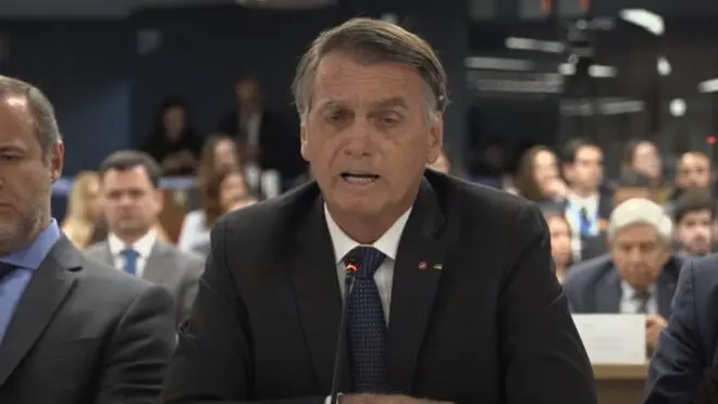 Bolsonaro na mira do STF: datas para julgamento de recursos são definidas (Foto: TV Justiça)