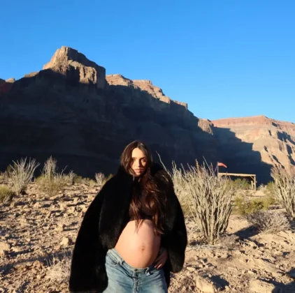 Rafa Kalimann exibe barrigão em visita ao Grand Canyon: "Uma das sete maravilhas naturais do mundo" (Foto: Instagram)