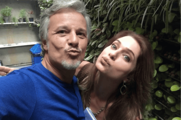 Letícia Spiller faz homenagem a Marcello Novaes em seu aniversário