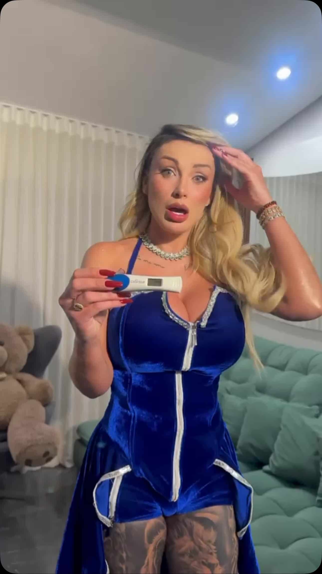 Andressa Urach descobre gravidez e choca família com reação: "A ficha caiu" (Foto: Instagram)