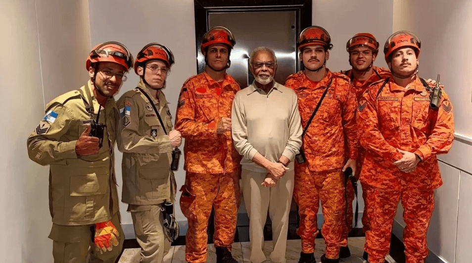 Gilberto Gil teve momento de tensão envolvendo um incidente com elevador. (Créditos: Paulo Pinto/Agência Brasil)