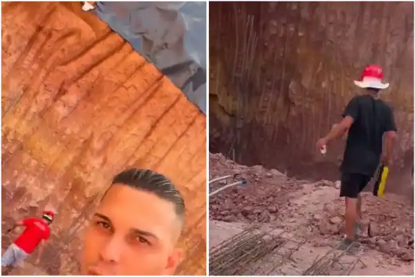 Poucas horas antes de morrer soterrado, empresário gravou vídeo celebrando em obra onde ocorreu tragédia