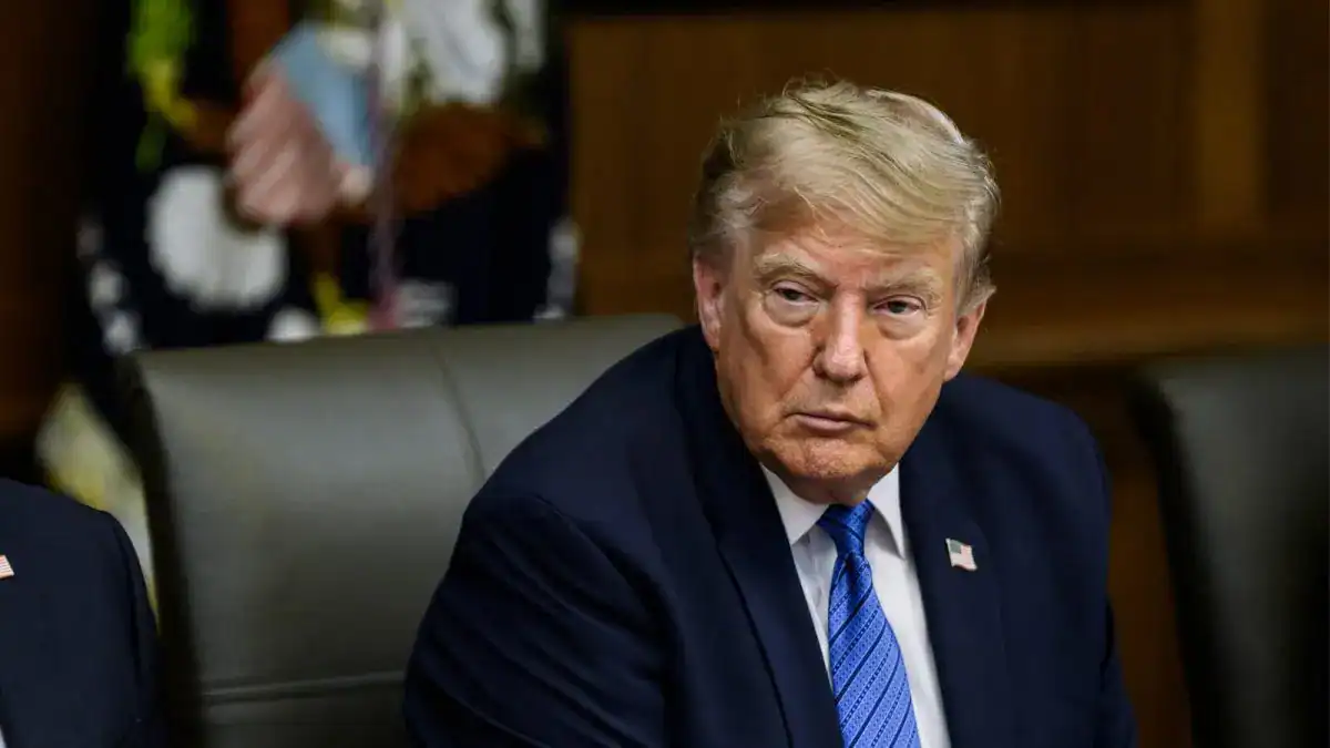 Donald Trump enfrenta queda na aprovação durante seu atual mandato (Créditos: Instagram)