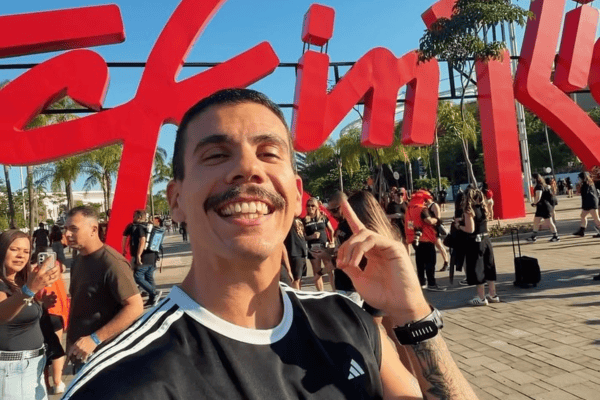 Influenciador decide correr 5 km dentro do Rock in Rio e divide opiniões