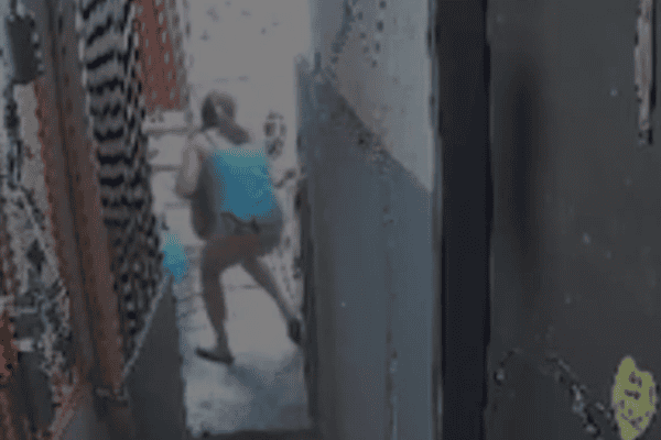 Tia salva sobrinho de 3 anos que caiu do andar de cima e momento impressionante viraliza