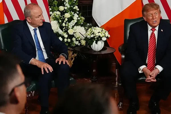 Em Dublin, Trump defende reunificação da Irlanda: ‘Seria fantástica’