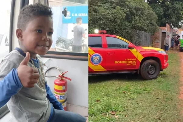 Garoto de 5 anos morre soterrado durante brincadeira em escavação